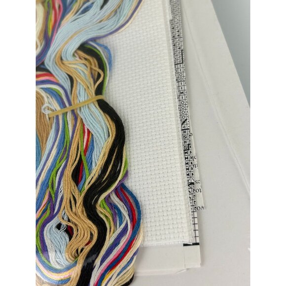 Janlynn Sleepy Bears Counted Cross Stitch 2003 #195-0601 19"x 7" Fiona Jude - Picture 11 of 12